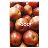 Food 12 Month Wall Calendar Kalender (Titelbild)