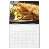 Food 2026 calendar kalender (Mär 2027)