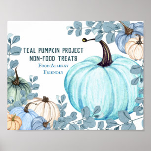 Food Allergy Friendly Aquamarin Pumpkin Project Poster
