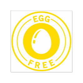 Food Allergy Icon Egg Free Permastempel