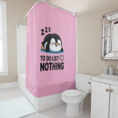 Food and Beverage Label Set Duschvorhang (Beispiel)