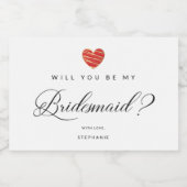 Food and Beverage Label Set Schaumweinetikett (Einzelnes Label)