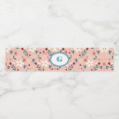 Food and Beverage Label Set Wasserflaschenetikett (Einzelnes Label)