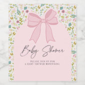 Food and Beverage Label Set Weinetikett (Einzelnes Label)