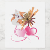 Food and Beverage Label Set Weinetikett (Einzelnes Label)