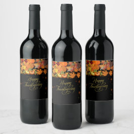 Food and Beverage Label Set Weinetikett