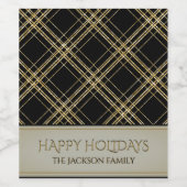 Food and Beverage Label Set Weinetikett (Einzelnes Label)