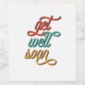 Food and Beverage Label Set Weinetikett (Einzelnes Label)