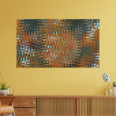 Food Art Liquid Paint Abstrakt 2021 Acryl Leinwanddruck (Insitu (Wohnzimmer))