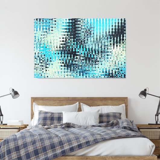 Food Art Liquid Paint Abstrakt 2021 Leinwanddruck (Insitu (Schlafzimmer))