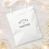 Food Better Together Chips Guac Text Graphic Style Geschenktütchen (Ausgeschnitten)