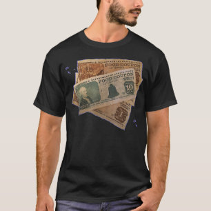Food Briefmarke Funny Gangster Foodstamps Graffiti T-Shirt