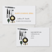 Food Business Catering Koch Visitenkarte (Vorne/Hinten)