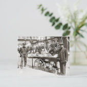 Food Cart in Little Italy, 1908 Postkarte (Stehend Vorderseite)