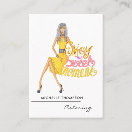 Food Catering Business Card Visitenkarte