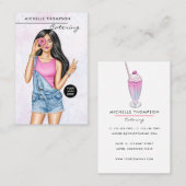 Food Catering Business Card Visitenkarte (Vorne/Hinten)