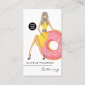 Food Catering Business Card Visitenkarte (Vorderseite)