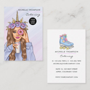 Food Catering Business Card Visitenkarte