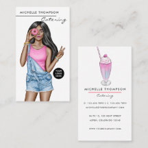 Food Catering Business Card