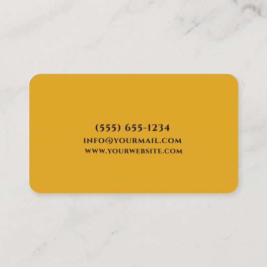 Food Design Personal Koch Catering Visitenkarte (Rückseite)