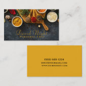 Food Design Personal Koch Catering Visitenkarte (Vorne/Hinten)