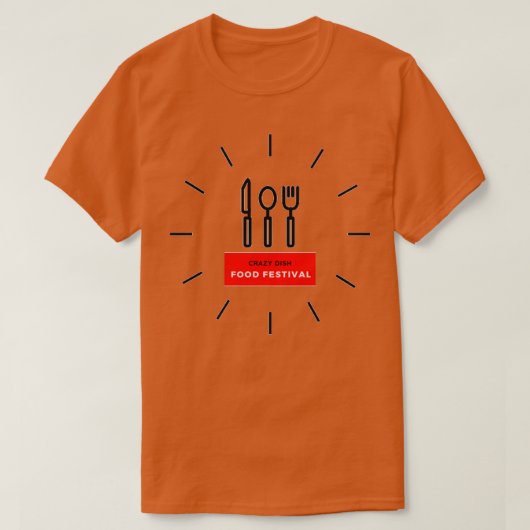 Food Festival T-Shirt (Design vorne)