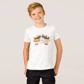 Food Fight! Hotdog vs. Potsticker T-Shirt (Vorne ganz)