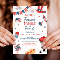 Food Fireworks Family and Friends 4. Juli GRILLEN