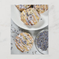 Food Fotografy Lavender Blueberry Scones Tea