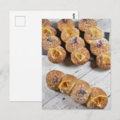 Food Fotografy Lemon Lavender Eclairs Postkarte (Vorne/Hinten)