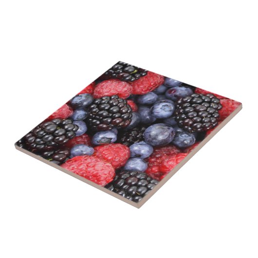 Food Frucht Berries Muster Fliese (Seite)