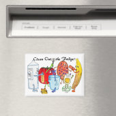 Food Gone Bad Magnet (In Situ (Geschirrspüler))