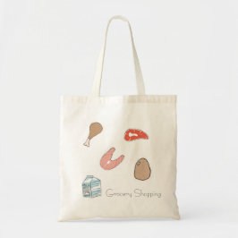 Food Grocery Shopping tote bag Tragetasche