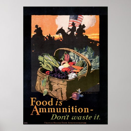 Food is Ammunition! Poster (Vorne)