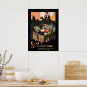 Food is Ammunition! Poster (Küche)