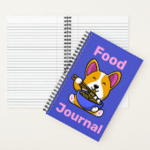 Food Journal Notebook Notizblock (Innen)