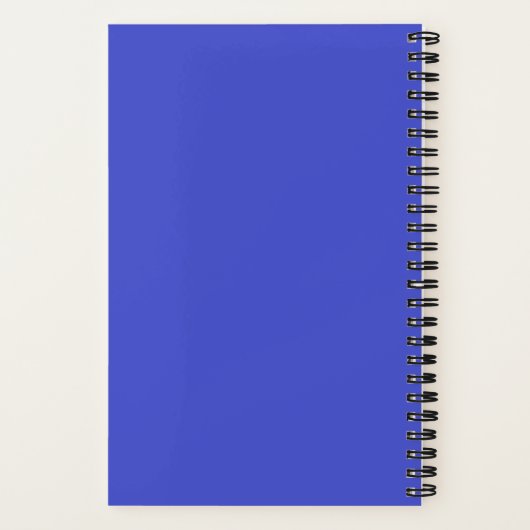 Food Journal Notebook Notizblock (Rückseite)