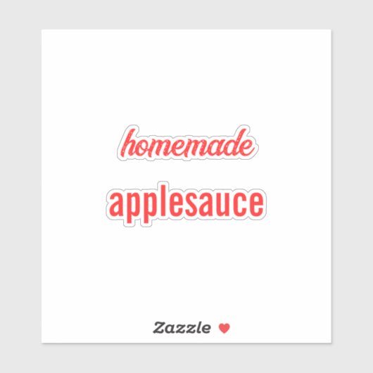 Food Label Canning Jar Applesauce Sauce Bäckerei (Blatt)