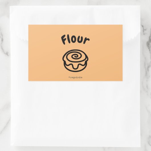 Food Label Sticker (Tasche)