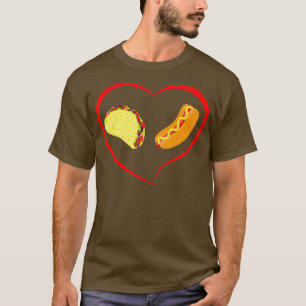 Food Liebhaber Funny Gift I Liebe Hot Dogs und Tac T-Shirt