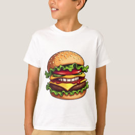 Food Monsters EVIL BACON CHEESEBURGER T-Shirt