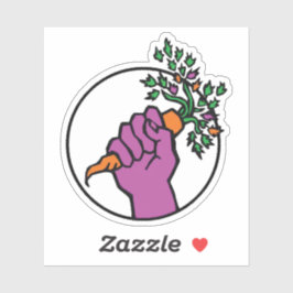 Food Not Bombs logo Aufkleber