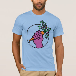 Food Not Bombs logo (transparent) T-shirt