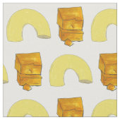 Food Pairing Elbow Macaroni Cheddar Mac & Cheese Stoff (Nahaufnahme)