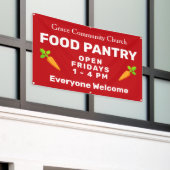 Food Pantry Church Banner (Äußeres Gebäude)