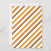 Food Party Watercolor Birthday Invitation Einladung (Rückseite)