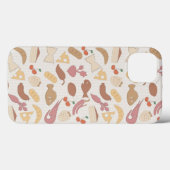 Food Pattern 2 Case-Mate iPhone Hülle (Rückseite (Horizontal))