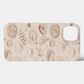 Food Pattern 3 Case-Mate iPhone Hülle (Rückseite (Horizontal))