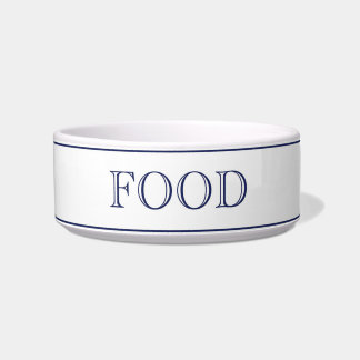 Food Pet Bowl-White Napf