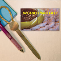 Food Platter Foto mit Shrimp und Lemon Catering